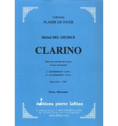 Clarino (CMF 2003: élém. 2,2004:1e année 2e cycle)...