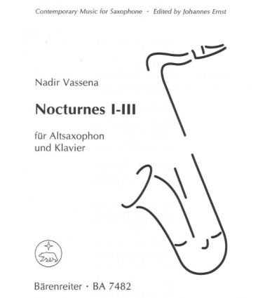 Nocturnes I-III (sax alto & piano) (1993)