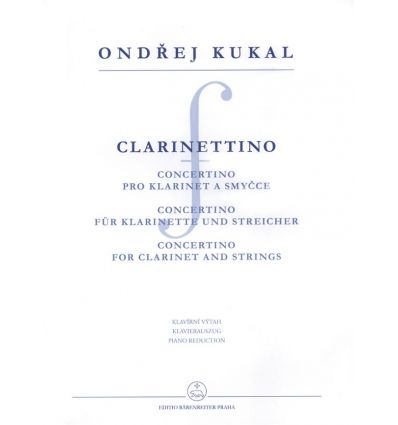 Clarinettino op.11 (Concertino for clarinet) Score...
