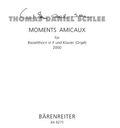 Moments musicaux op.50 a: cor de basset et piano (...