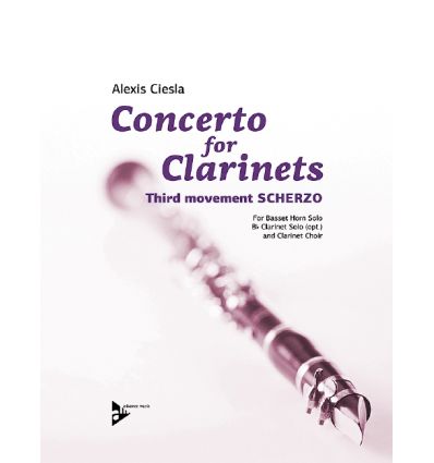 Concerto for clarinets, 3rd mvt Scherzo (basset-hn...