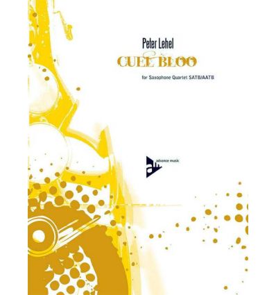 Cuel Bloo (4 sax SATB/AATB) Hip Hop style with tri...