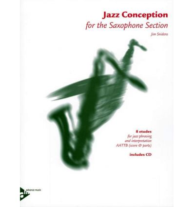 Jazz conception for the saxophone section (score+C...