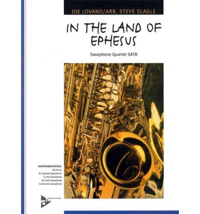 In the Land of Ephesus (4 sax SATB)
