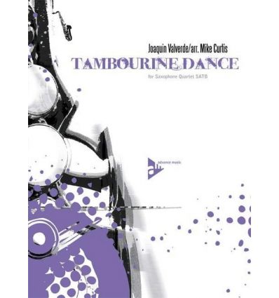 Tambourine Dance for sax quartet (SATB)