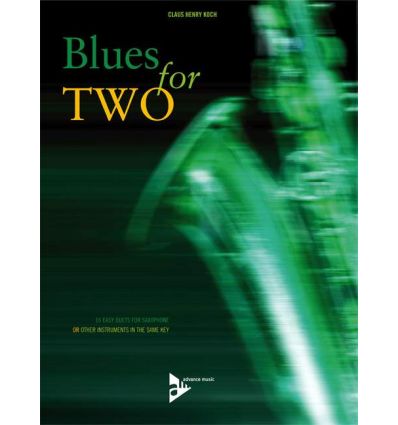 Blues for Two (2 sax alto) : 16 easy duets for sax...