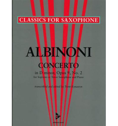 Concerto in d minor op.9/2 (Version sax sop/Ten & ...