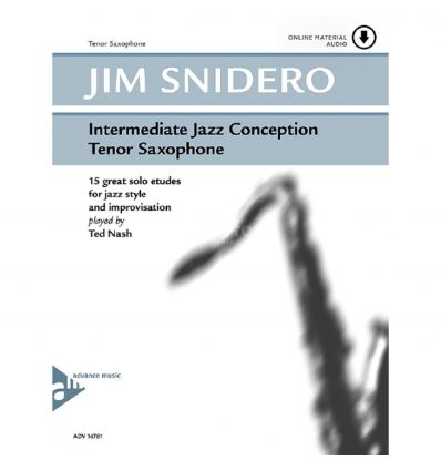 Intermediate Jazz conception (version tenor + CD) ...