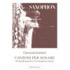 Canzoni per sonare (4 sax SATB ou AATB) éd. Hug