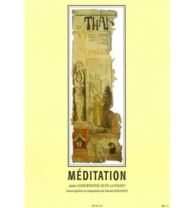 Meditation (de Thaïs) sax alto & piano Thais