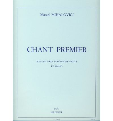 Chant premier (sax tenor & piano)