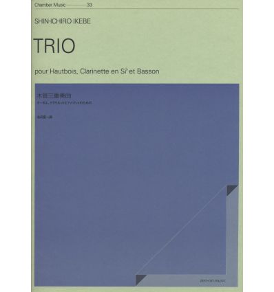 Trio Oboe, Clarinet and Bassoon, score & parts