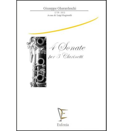 Quattro Sonate per 3 clar. (Gheradeschi = 17th cen...