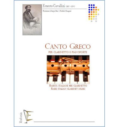 Canto greco (clarinette et piano)