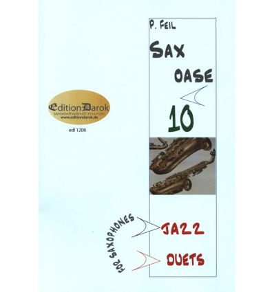 Saxoase : Jazz duets (2 sax égaux ou alto & ténor)...