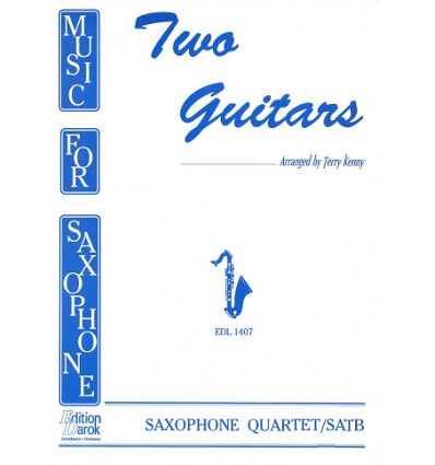 Two Guitars (4 sax satb)