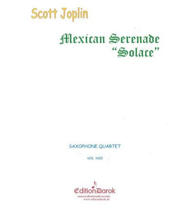 Mexican Serenade, Solace (4 sax SATB)