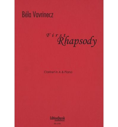 First Rhapsody (cl en la & piano)