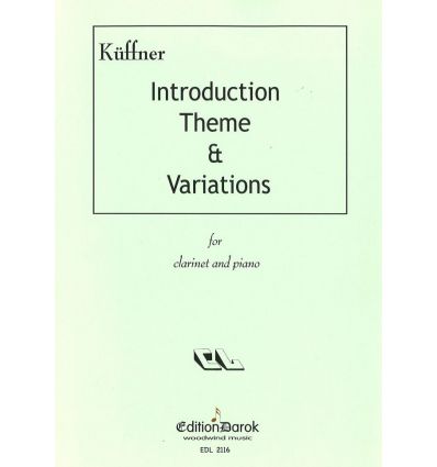 Introduction , Theme & Variations (clarinet & pian...