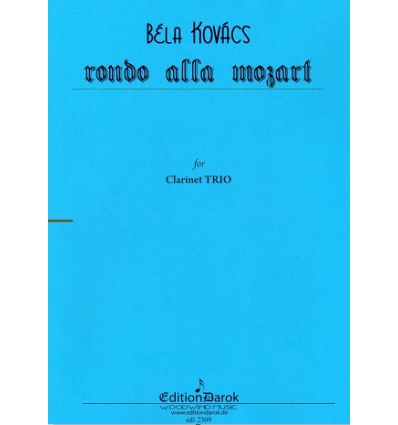 Rondo Alla Mozart (trio cl.sib) = 3 B-flat clarine...
