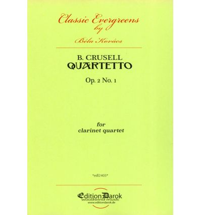 Quartetto (4 cl.: 3 sib & basse), arr. from Quarte...
