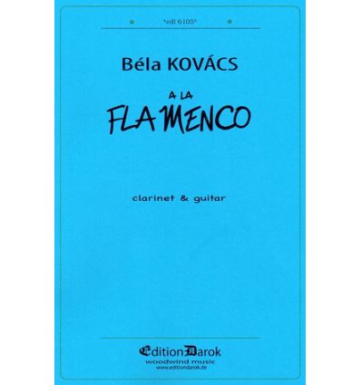 A La Flamenco (cl en la & guitare)