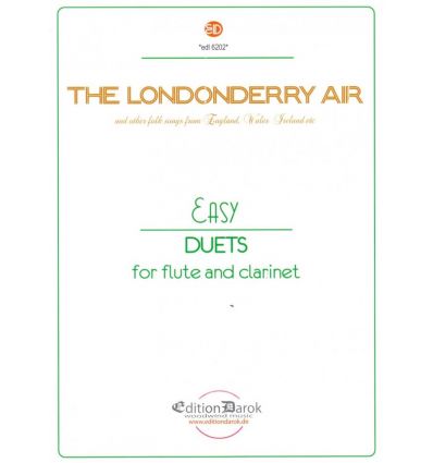 The Londonderry Air: Easy duets (Fl & cl). Folk so...