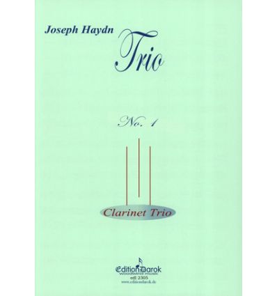 Trio N°1 (trio cl.sib) (transcr. from London Trio,...
