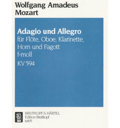 Adagio & allegro (Fantasie KV 594) Quintette à ven...