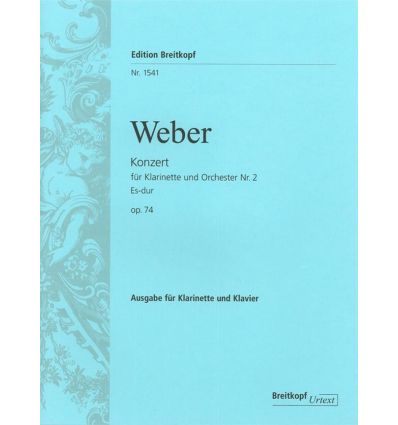 Concerto n°2 (Red. Cl & piano, Ed. Breitkopf)