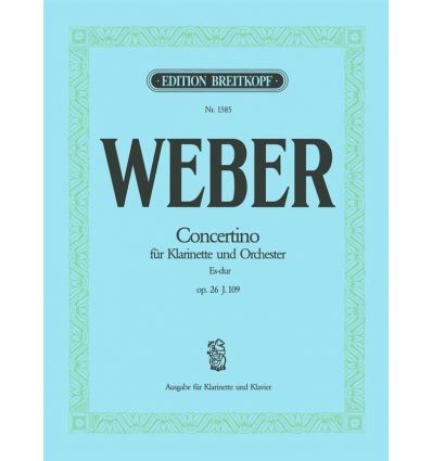 Concertino op.26 (cl & piano, ed. Breitkopf)