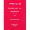 Concert Piece N°1 op.45 sibM, clar. et piano (orig...