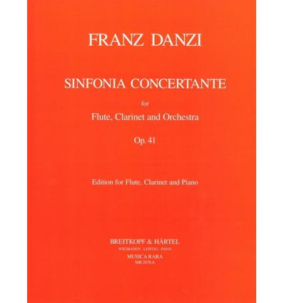 Sinfonie concertante op.41 (red. for fl, cl, piano...
