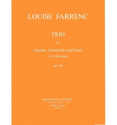 Trio Es-Dur op.44 (cl vc piano) 1861, rééd. 1995 P...