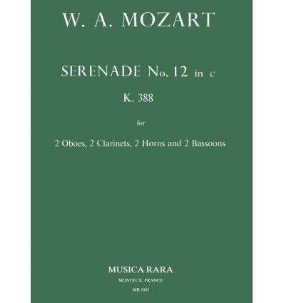 Serenade n°12 in c k.388 (2hb 2cl 2cors 2bns):Part...