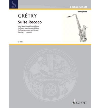 Suite rococo (Transcr. Sax ten & piano)