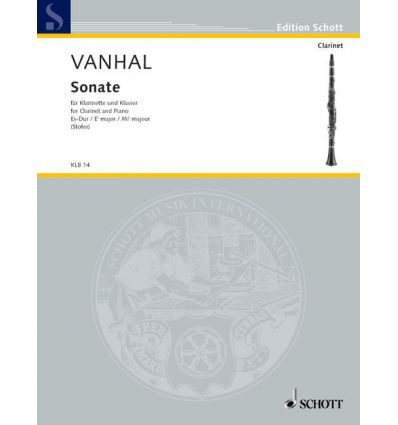 Sonate Es-Dur, ed. Schott (composer: also spelt Wa...