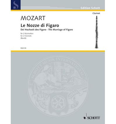 Nozze di Figaro, arr. 2 cl. (= Marriage of Figaro)...
