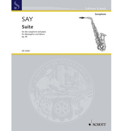 Suite for alto saxophone and piano