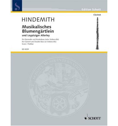 Musikalisches Blumengärtlein (Cl & cb (ou vc) (192...