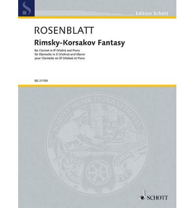 Rimsky-Korsakov Fantasy (clarinet and piano) 2012 ...
