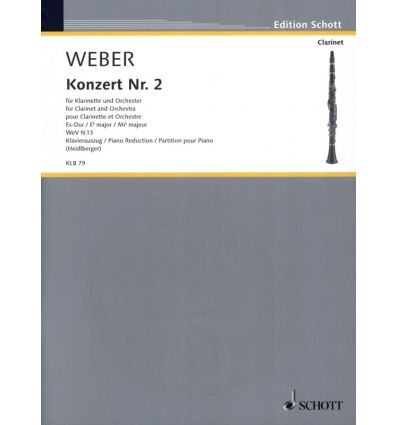 Konzert Nr. 2 Es-Dur WeV N.13 = Concerto n° 2 en M...