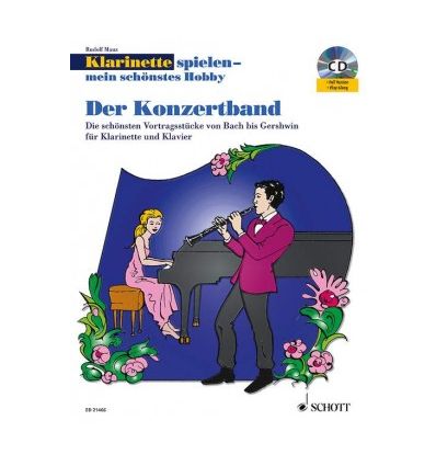 Der Konzertband (von Bach bis Gershwin)+CD (Klarin...