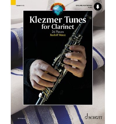 Klezmer Tunes for Clarinet (+piano, or 2 clar.)+CD...