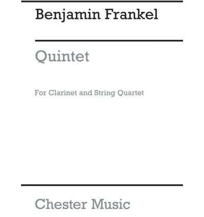Quintet For Clarinet And String Quartet Op.28 (Sco...