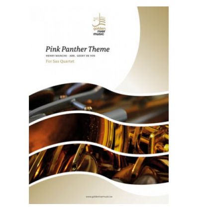 Pink Panther theme, 4 sax SATB = La Panthère rose, version ...