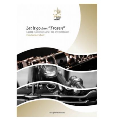 Let it go,from Frozen, clar. choir (Eb, 3 Bb, alto Eb, bass,...