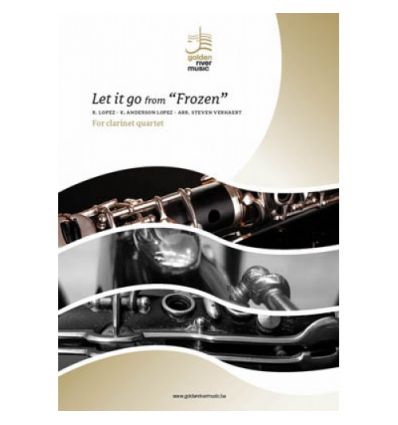 Let it go,from Frozen, 4 clar.(3 Bb, subst 3d Eb alto, bass ...