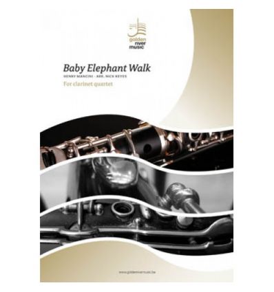 Baby Elephant Walk, 4 clar. (3Bb & Bass) or Alto Eb subst. ...