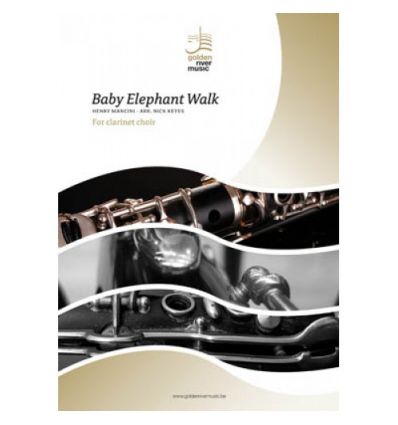 Baby Elephant Walk, clar.choir (Eb,3Bb, AltoEb or BbCl.4, b...